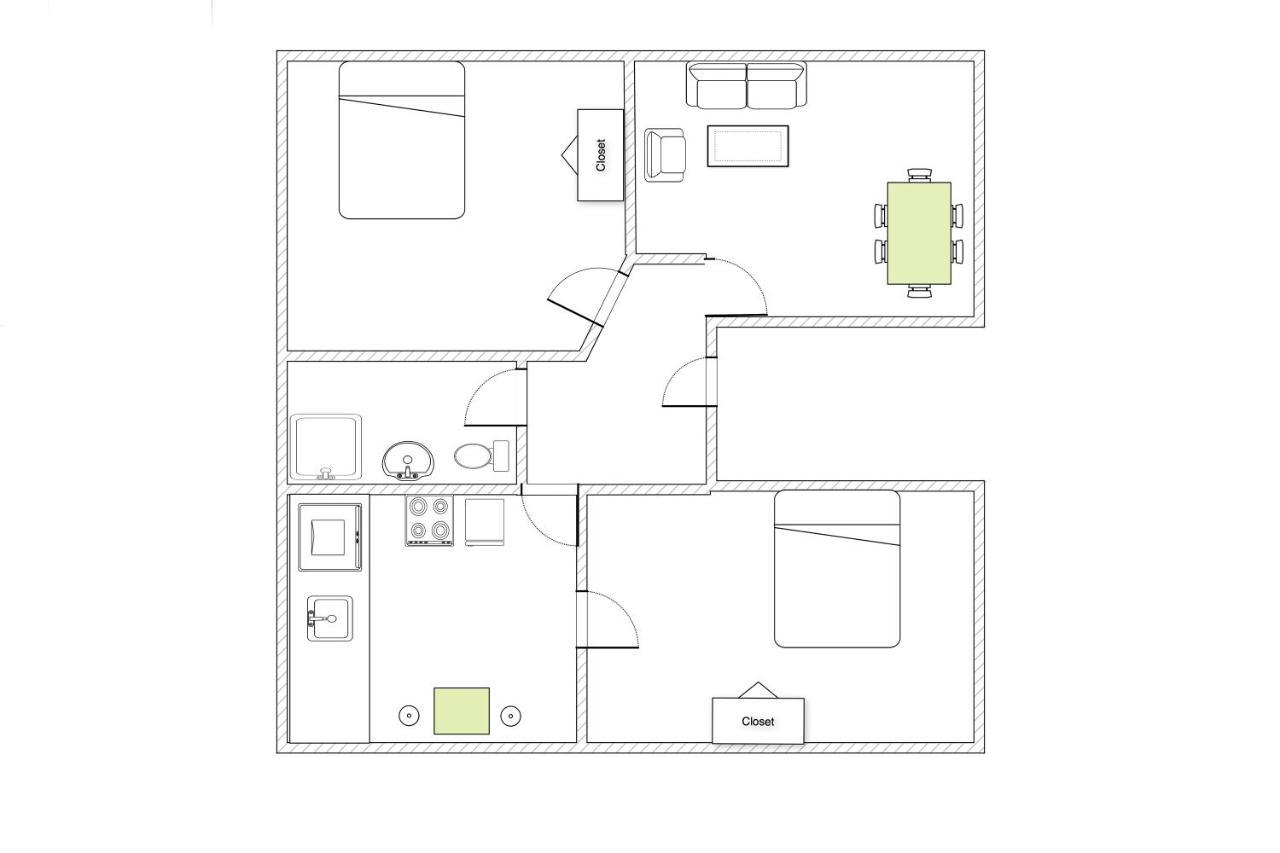 Sanders Lake - Pleasant Two-Bedroom Apartment In Downtown كوبنهاجن المظهر الخارجي الصورة